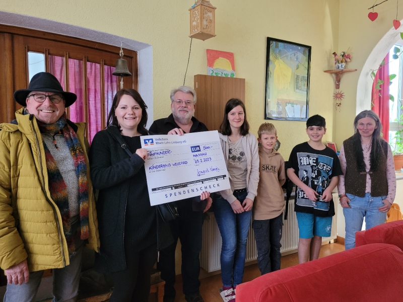 tonArt übergibt Spenden an Kinderhaus Blaues Ländchen